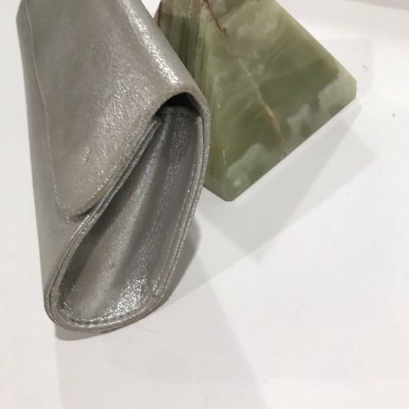 JALDA hand bag silver leather - Picture 5 of 5